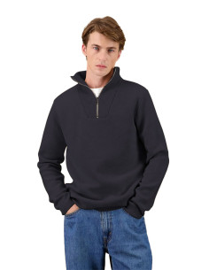Truckerpullover Youri Merinowolle Anthrazit – Nitto...
