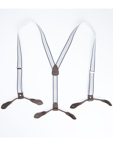 Smalle blauwe bretels 1942 Hunting Braces blue...