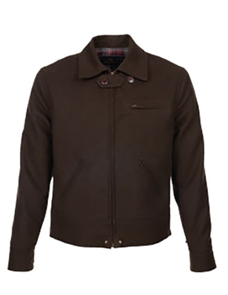 Jacke 1932 Roadster Jacket Moleskin Soil - Pike Brothers