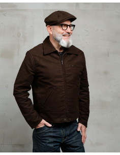 1932 Roadster Jacket Moleskin Soil - Pike Brothers 2