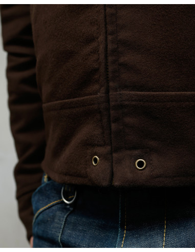 Blouson 1932 Roadster Jacket Moleskin Soil -...