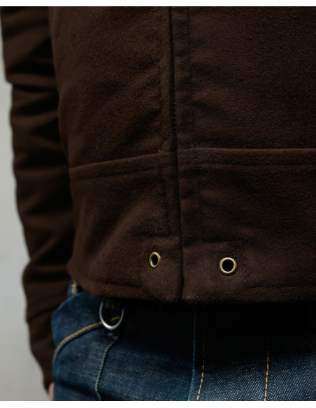 Blouson 1932 Roadster Jacket Moleskin Soil - Pike Brothers