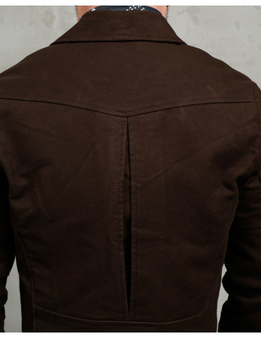 Blouson 1932 Roadster Jacket Moleskin Soil -...