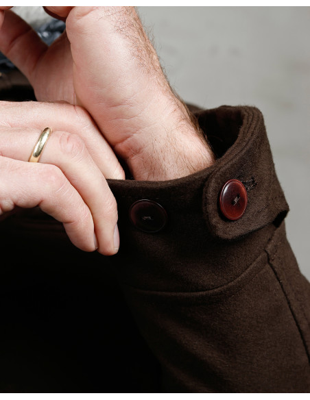 Blouson 1932 Roadster Jacket Moleskin Soil - Pike Brothers