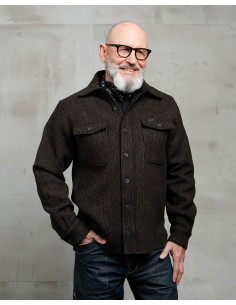 Overshirt 1943 CPO Shirt Atlanta Brown - Pike Brothers