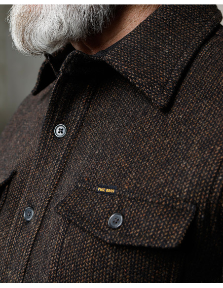 Overshirt 1943 CPO Shirt Atlanta Brown - Pike Brothers