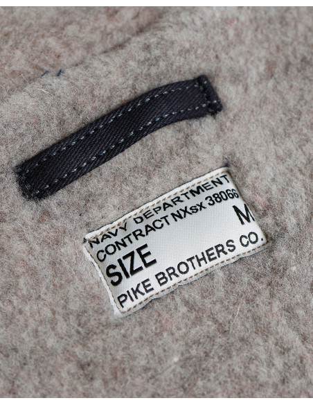 Blouson de pont USN 1944 N1 Deck Jacket Elephant Skin Asphalt - Pike Brothers