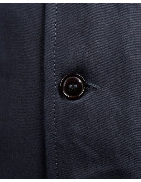 Blouson de pont USN 1944 N1 Deck Jacket Elephant Skin Asphalt - Pike Brothers