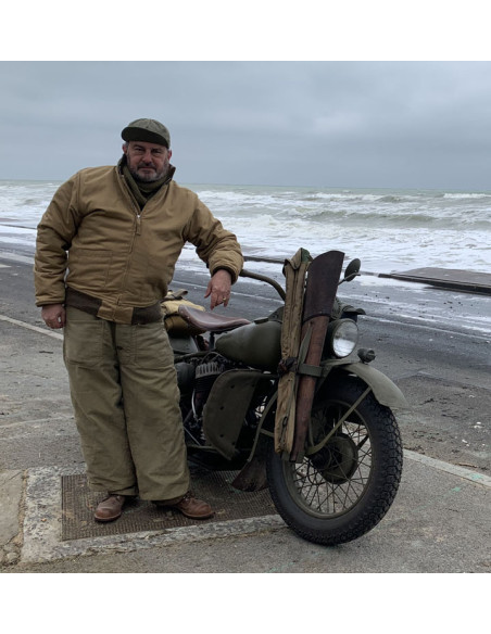 Panzerkombi 1. Modell – 1941 Tanker Jacket khaki Pike Brothers