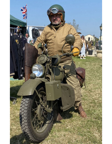 1st Model Tanker Jacket — 1941 Tanker Jacket Khaki Pike Brothers