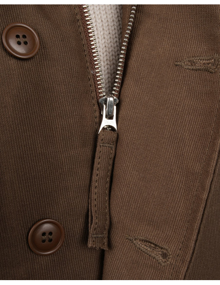 Veste de pont USN 1944 N1 Deck Jacket waxed khaki Pike Brothers