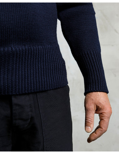 Dark navy turtleneck sweater - 1923 Turtle Neck...