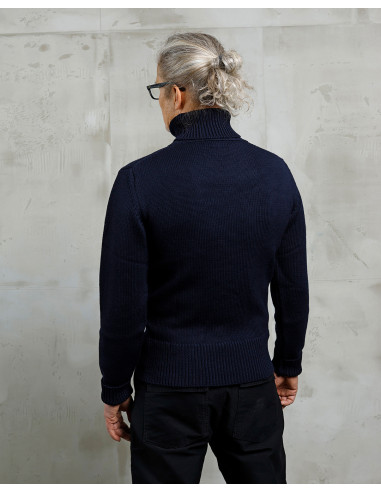 Rollkragenpullover dunkelblau - 1923 Turtle...