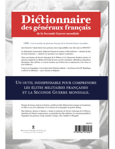 Dictionary of French Generals of the Second World War 2