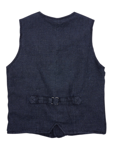 Weste 1937 Hauler Vest Owen Blue - Pike Brothers