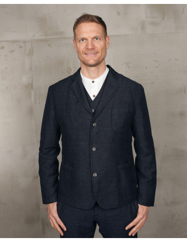 Jas 1927 Harvester Jacket Owen Blue - Pike...