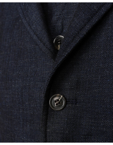 1927 Harvester Jacket Owen Blue - Pike Brothers