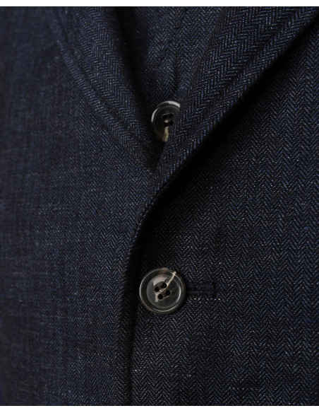 Jas 1927 Harvester Jacket Owen Blue - Pike Brothers