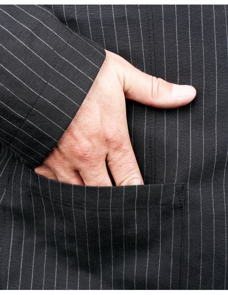 Veste 1927 Harvester Jacket Chicago Black - Pike Brothers