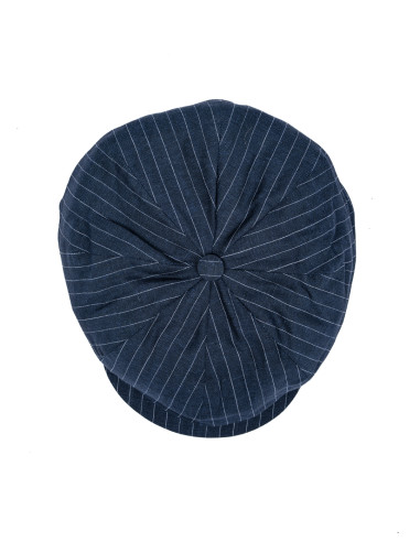 Casquette 1928 Newsboy Cap Chicago blue – Pike...