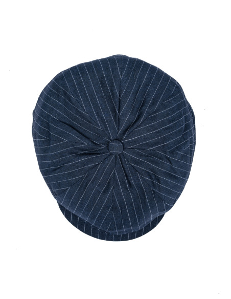 Casquette 1928 Newsboy Cap Chicago blue – Pike Brothers