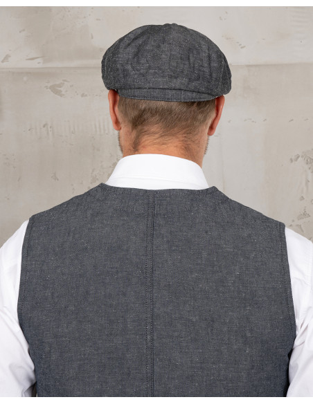 Mütze 1928 Newsboy Cap smoke grey – Pike Brothers