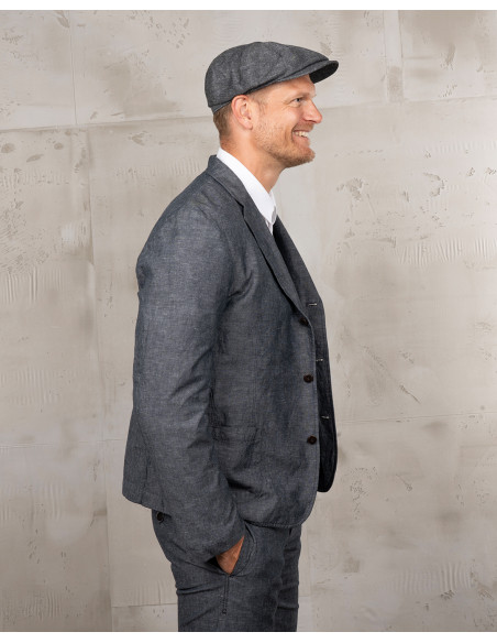 Veste 1927 Harvester Jacket Smoke Grey - Pike Brothers