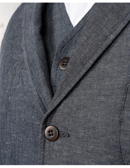 Veste 1927 Harvester Jacket Smoke Grey - Pike Brothers