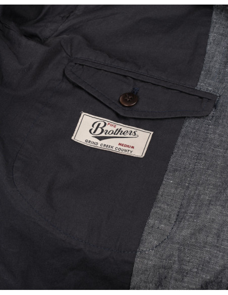 Veste 1927 Harvester Jacket Smoke Grey - Pike Brothers