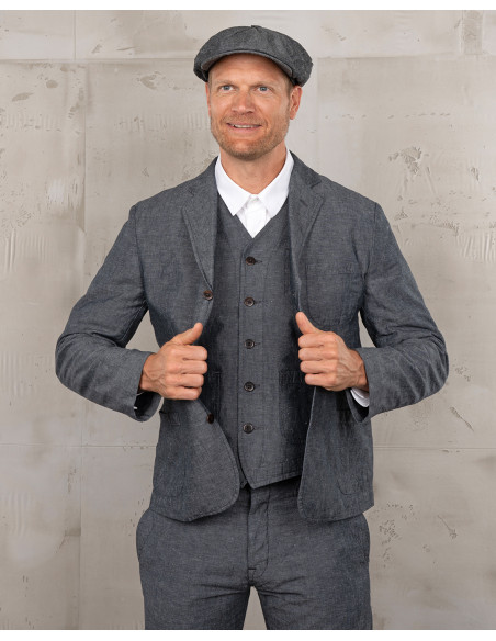 Jacke 1927 Harvester Jacket Smoke Grey – Pike Brothers