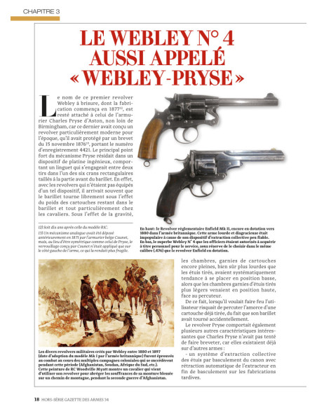HS Gazette Des Armes N°34 – De Webley-revolvers
