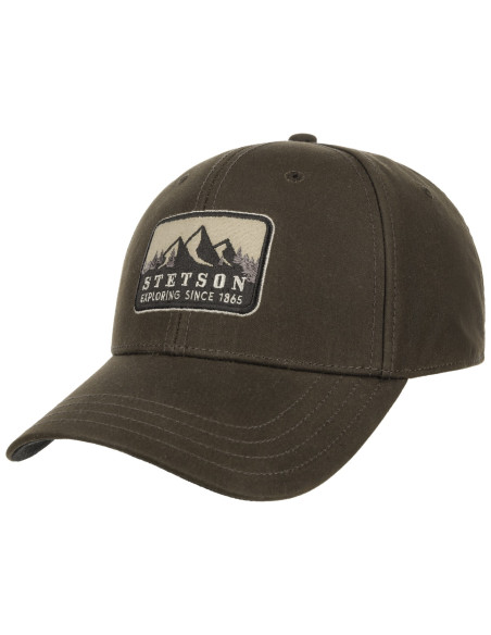 Baseball Cap Exploring Since 1865 Waxed Cotton – STETSON