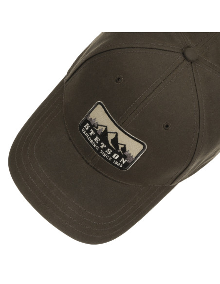 Baseball Cap Exploring Since 1865 Waxed Cotton – STETSON