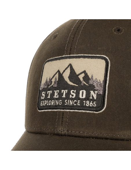 Baseball Cap Exploring Since 1865 Waxed Cotton – STETSON