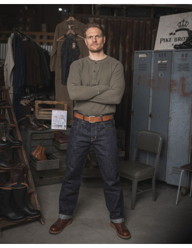 Japanese Selvedge Denim Jean - 1947 Roamer Pant...