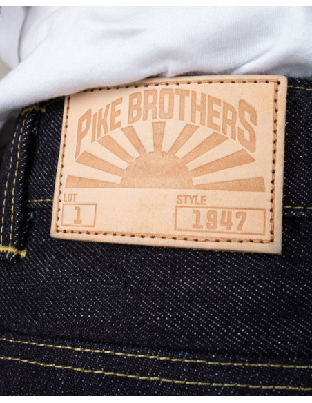 Japanese Selvedge Denim Jean - 1947 Roamer Pant 21oz indigo - Pike Brothers