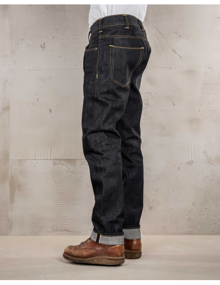 Vaqueros selvedge 1958 Roamer Pant 15oz índigo - Pike Brothers