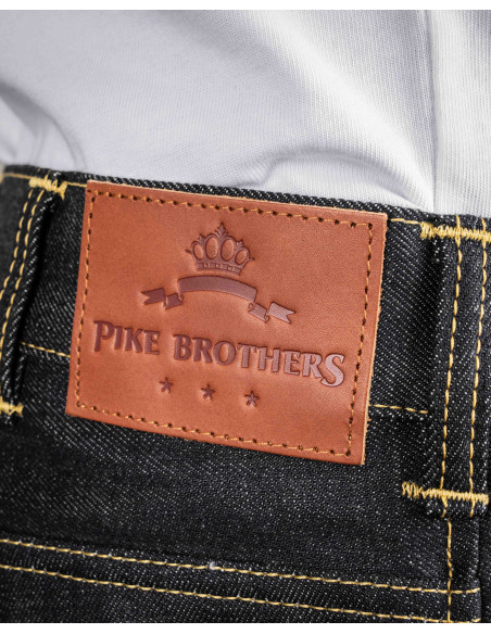 Vaqueros selvedge 1958 Roamer Pant 15oz índigo - Pike Brothers