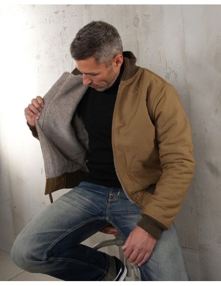 Blouson USN Deck Zipper 1944 NAF Flight Jacket Pacific beige – Pike Brothers