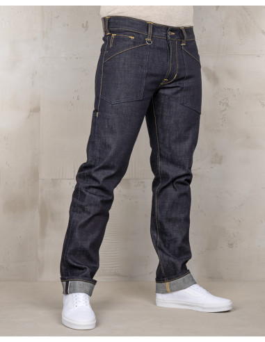 Jean Selvedge 1958 Chopper Pant 15oz indigo -...
