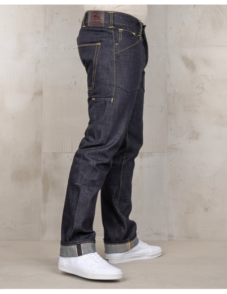 Jean Selvedge 1958 Chopper Pant 15oz indigo - Pike Brothers