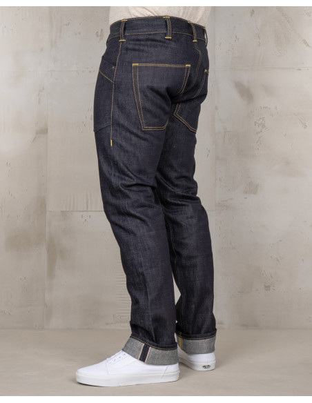 Jean Selvedge 1958 Chopper Pant 15oz indigo - Pike Brothers