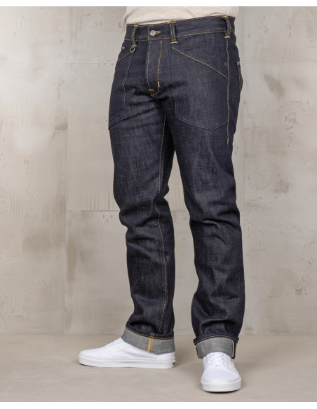 Jean Selvedge 1958 Chopper Pant 15oz indigo - Pike Brothers