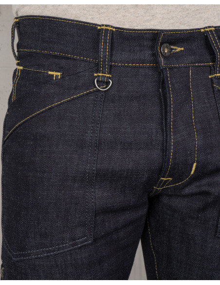Jean Selvedge 1958 Chopper Pant 15oz indigo - Pike Brothers