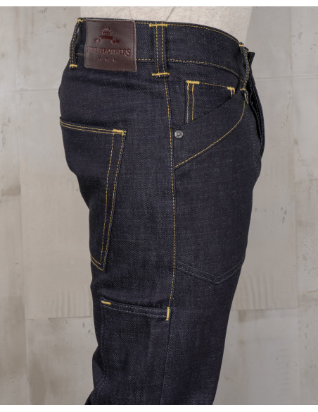 Jean Selvedge 1958 Chopper Pant 15oz indigo - Pike Brothers