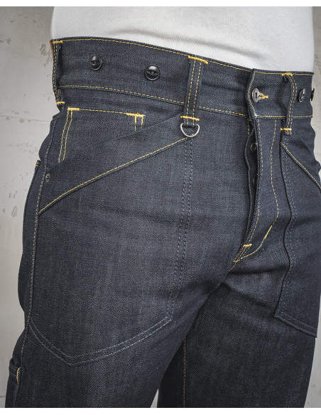 Jeans selvedge 1936 Chopper Pant 11oz Metal Pike Brothers