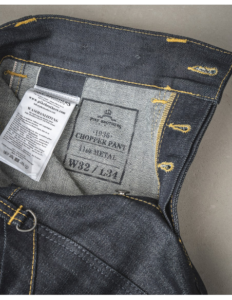 Jeans selvedge 1936 Chopper Pant 11oz Metal Pike Brothers