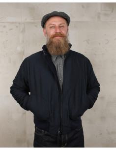 Jacke USN 1942 Deck Zip Jacket dunkelblau - Pike Brothers