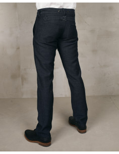 Broek 1947 Harvester Trousers Owen Blue – Pike Brothers 2