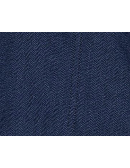 HBT INDIGO CARGO TROUSERS - Fleurs de Bagne